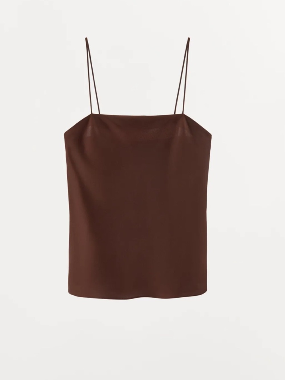 Zara 100% silk strappy cami